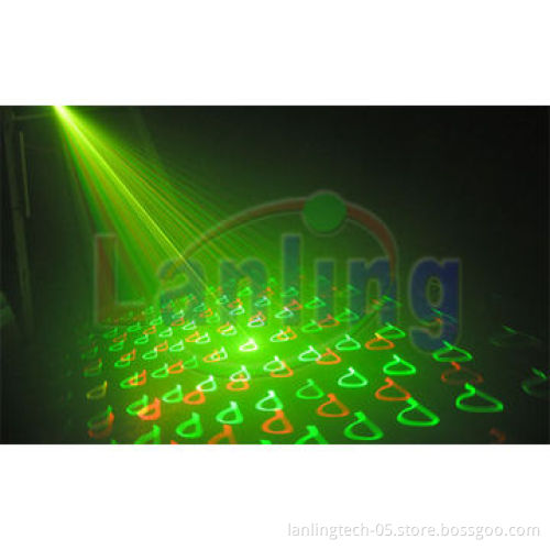 (L659RGY) 150mW Mixed Yellow Moving Head Multi-twinkling Effects Laser Light for Club, Party